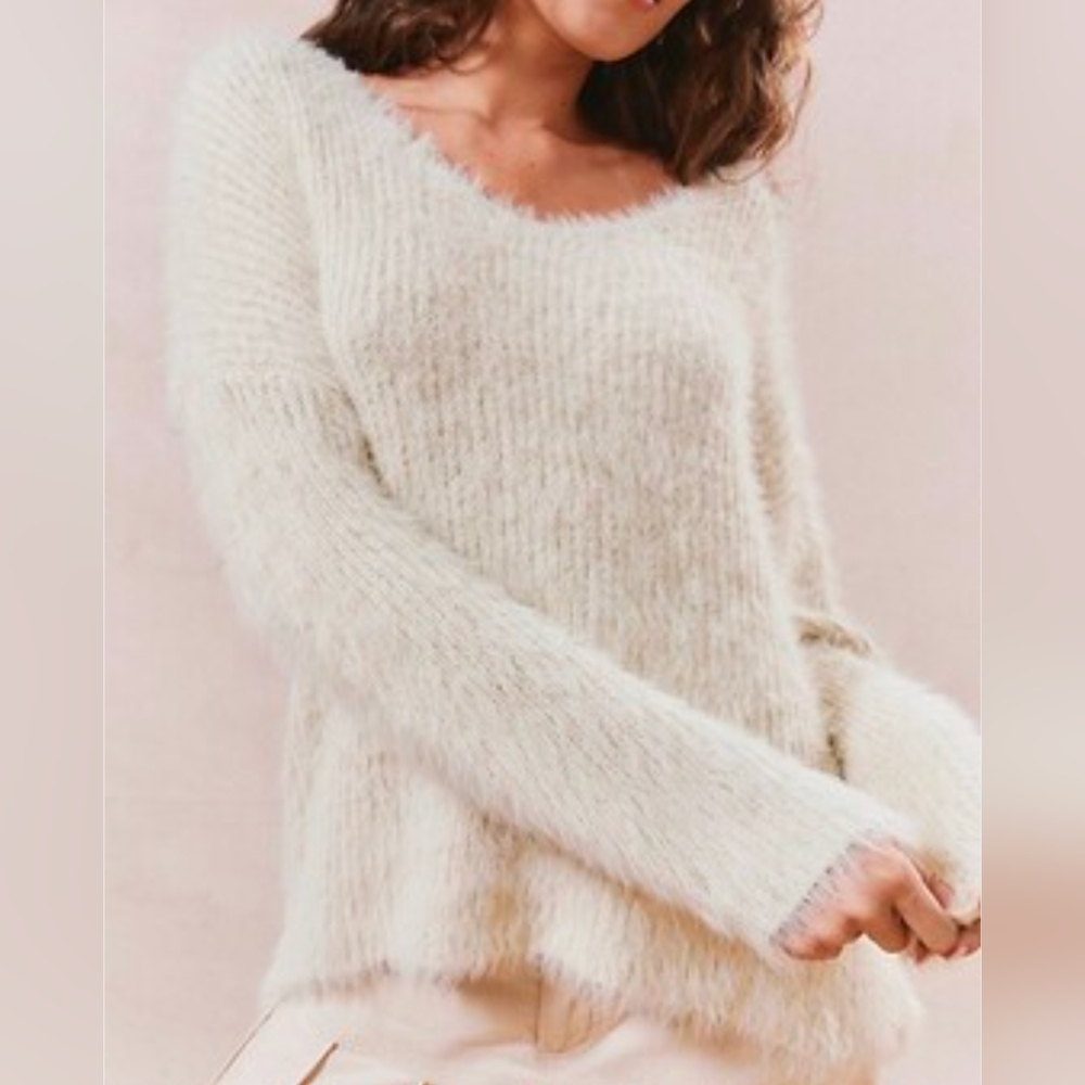 Kimchi Blue Cream Sweater